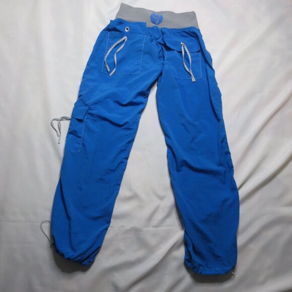 ZUMBA womens PANT royal blue JOGGER cargo PULL-ON lightweight SIZE L - Picture 11 of 11